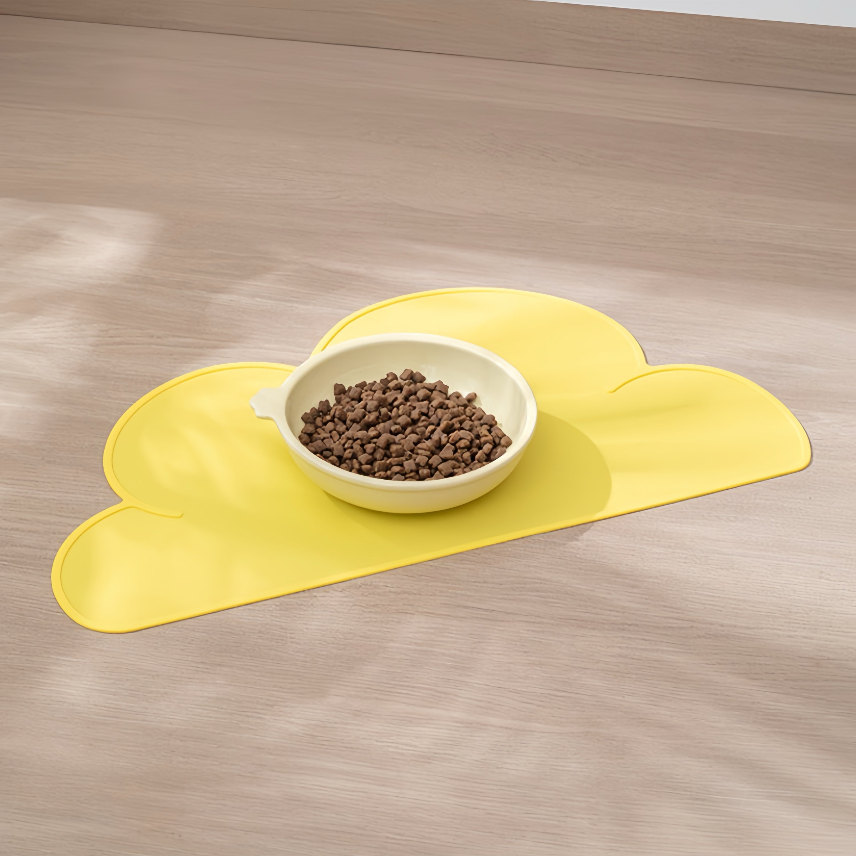 Cloud Shape Pet Feeding Mats Anti-spill Silicone