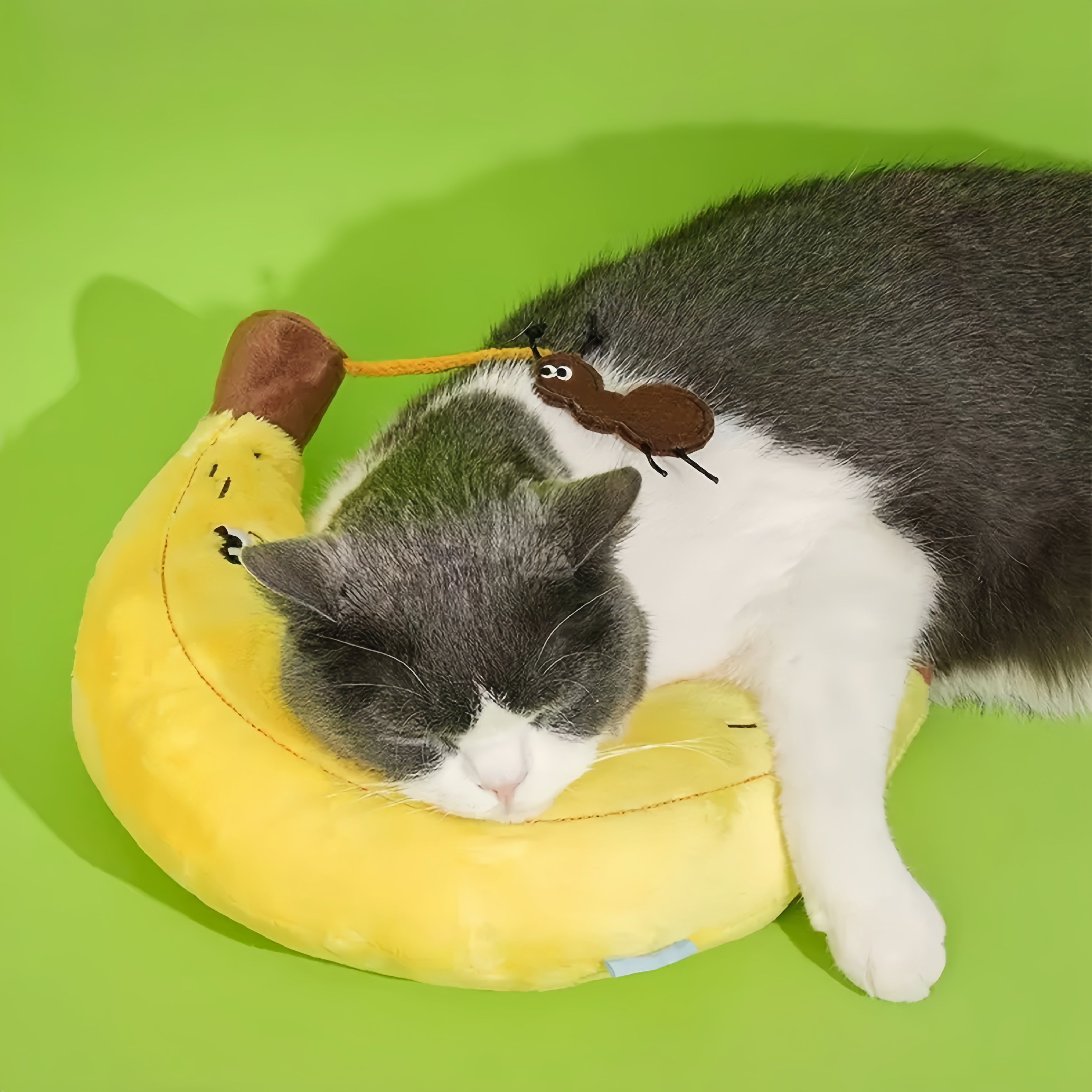 Banana Cat Plush Toy Pillow Soft