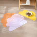 Cloud Shape Pet Feeding Mats Anti-spill Silicone
